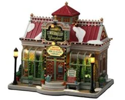 LEMAX CADDINGTON CONSERVATORY GARDENS, MET 4.5V ADAPTER