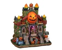 Lemax CRYPT OF THE LOST PUMPKIN SOULS, WITH 4.5V ADAPTOR