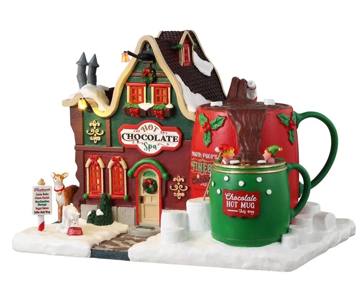 Lemax HOT CHOCOLATE SPA, B/O (4.5V)