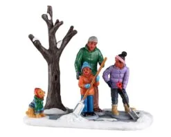 LEMAX SHOVELING THE DRIVEWAY