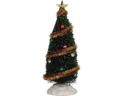 LEMAX SPARKLING GREEN CHRISTMAS TREE, LARGE